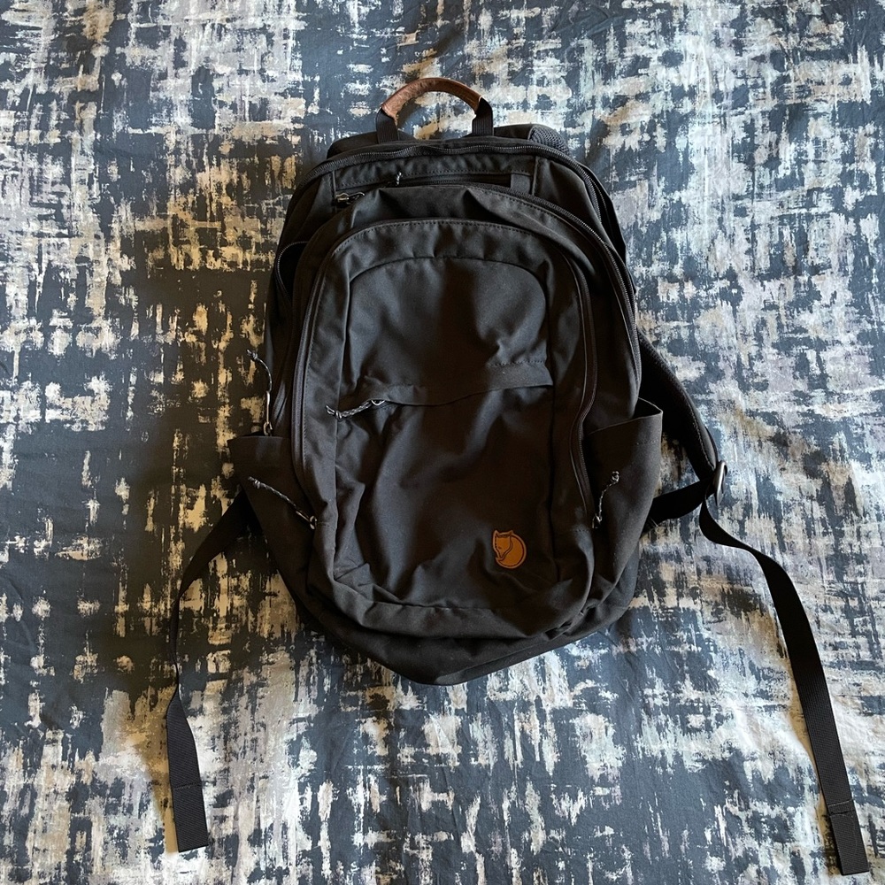 Fjallraven Regular Backpack - Black - Used - Good Condition
